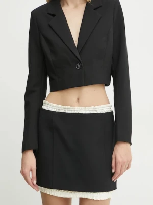 Victoria Beckham spódnica z domieszką wełny