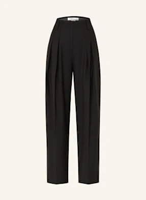 Victoria Beckham Spodnie Marlena schwarz