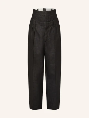 Victoria Beckham Spodnie Marlena schwarz CZARNY