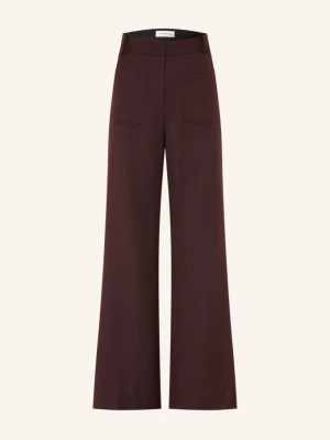 Victoria Beckham Spodnie Typu Marlena Alina rot FIOLETOWY