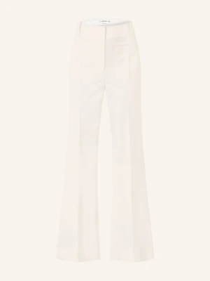 Victoria Beckham Spodnie Z Marleny Alina weiss