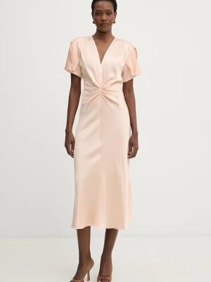 Victoria Beckham sukienka bieliźniana z wiskozą