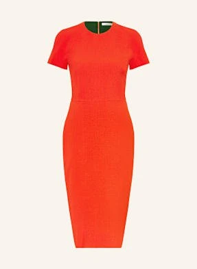 Victoria Beckham Sukienka Etui rot