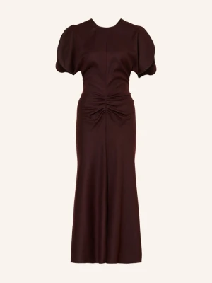Victoria Beckham Sukienka Koktajlowa Bela rot FIOLETOWY