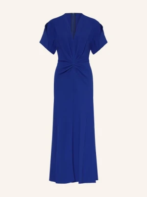 Victoria Beckham Sukienka Koktajlowa Eve blau