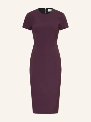 Victoria Beckham Sukienka O Kroju Etui Claude lila