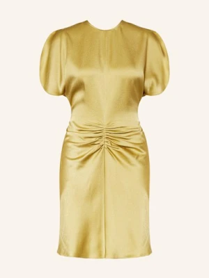 Victoria Beckham Sukienka Satynowa gruen