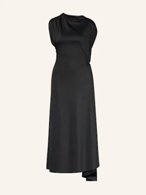 Victoria Beckham Sukienka Satynowa schwarz