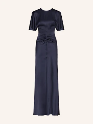 Victoria Beckham Sukienka Wieczorowa Z Satyny blau