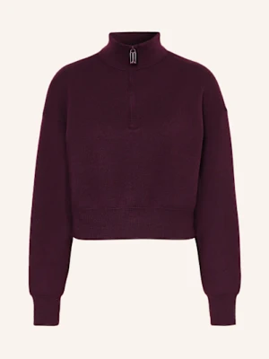 Victoria Beckham Sweter Typu Troyer rot