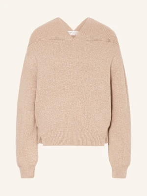 Victoria Beckham Sweter Z Dodatkiem Kaszmiru beige