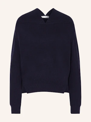 Victoria Beckham Sweter Z Dodatkiem Kaszmiru blau