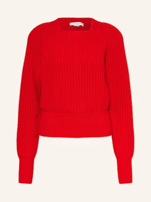 Victoria Beckham Sweter Z Dodatkiem Kaszmiru rot