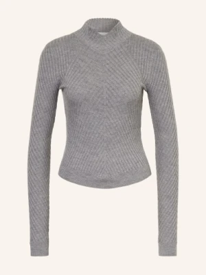 Victoria Beckham Sweter Z Wełny Merynosowej grau SZARY