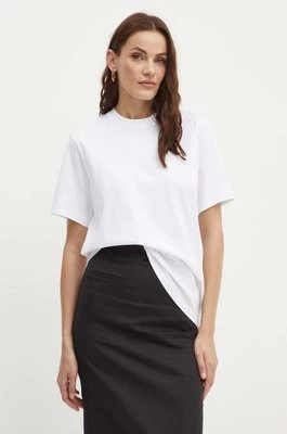 Victoria Beckham t-shirt bawełniany damski kolor biały 1124JTS003229A