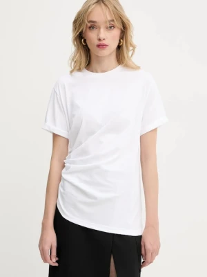 Zdjęcie produktu Victoria Beckham t-shirt bawełniany damski kolor biały 1325JTS006496A