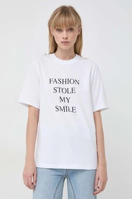 Victoria Beckham t-shirt bawełniany kolor biały 1322JTS004130A