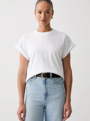 Victoria Beckham T-shirt damski bawełniany Tilly