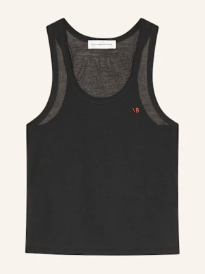 Victoria Beckham Top schwarz