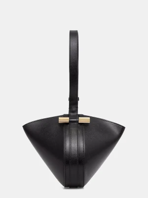Victoria Beckham torebka hobo damska skórzana Portofino czarny