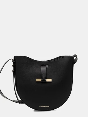 Victoria Beckham torebka skórzana kolor czarny B325AAC006645A