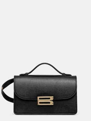 Victoria Beckham torebka skórzana kolor czarny B424AAC005976A