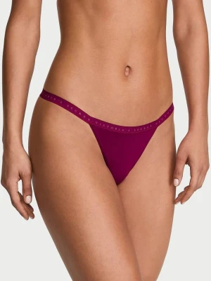 Victoria' Secret Stringi bawełniane Stretch Cotton Victoria's Secret Różowy