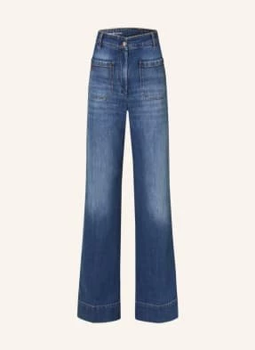 Victoriabeckham Jeansy Straight Alina blau