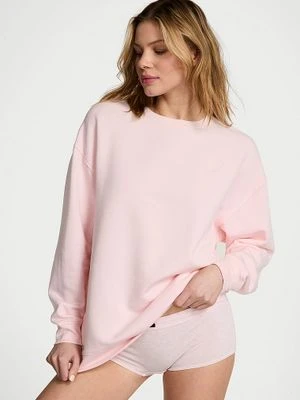 Victoria's Secret Bluza z modalu Brushed Crewneck
