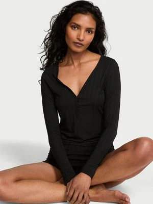 Victoria's Secret Bluzka z modalu do spania SoSoft Ultra-Fine
