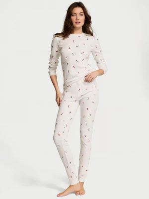 Victoria's Secret Ciepła piżama z długim rękawem Thermal Long Pajama