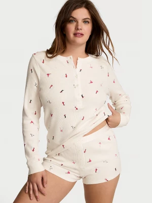 Victoria's Secret Ciepła piżama z szortami Thermal Short Pajama