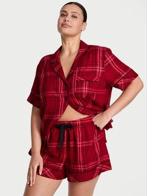 Victoria's Secret Flanelowa piżama z szortami