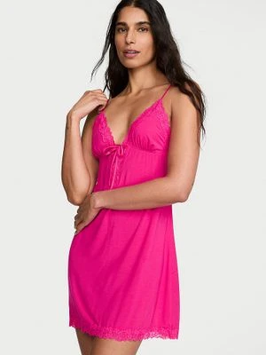 Victoria's Secret Koszula nocna z modalu SoSoft Różowy