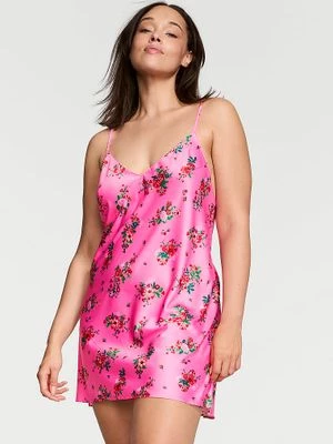 Victoria's Secret Koszulka nocna na cienkich ramiączkach odsłaniająca plecy Open-Back Slip