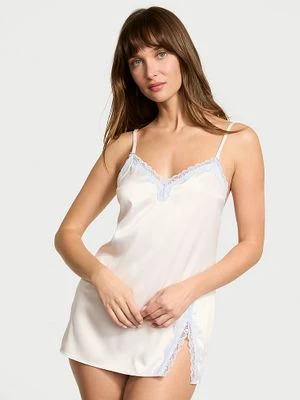 Victoria's Secret Koszulka nocna z koronką Tease Slip
