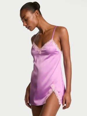 Victoria's Secret Koszulka nocna z koronką Tease Slip