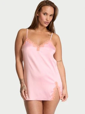 Victoria's Secret Koszulka nocna z koronką Tease Slip