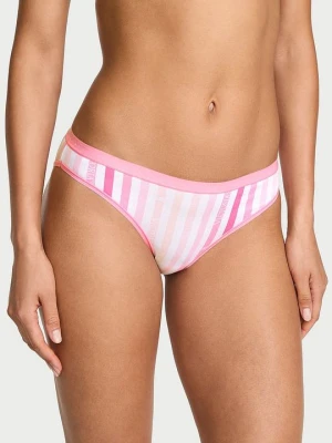 Victoria's Secret Majtki bawełniane Bikini Paski