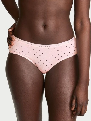 Victoria's Secret Majtki bawełniane Hiphugger Różowy