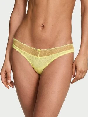 Victoria's Secret Majtki Lace Pointelle Bikini