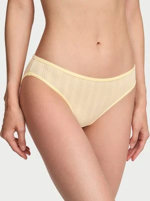 Victoria's Secret Majtki z modalu Ultra-Fine Bikini Żółty