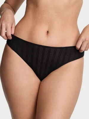 Victoria's Secret Majtki z modalu Ultra-Fine Bikini Czarny