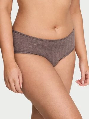 Victoria's Secret Majtki z modalu Ultra-Fine Hiphugger Brązowy