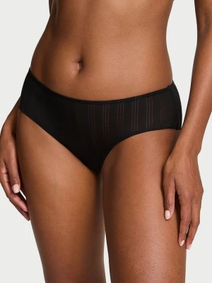 Victoria's Secret Majtki z modalu Ultra-Fine Hiphugger Czarny