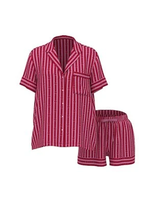 Victoria's Secret Piżama satynowa z szortami Signature