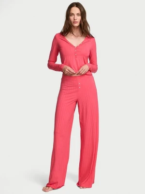 Victoria's Secret Piżama z modalu SoSoft Czerwony