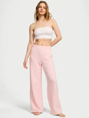 Victoria's Secret Spodnie dresowe z modalu z szerokimi nogawkami Brushed