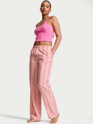 Victoria's Secret Spodnie od piżamy bawełniane Mix & Match Heritage