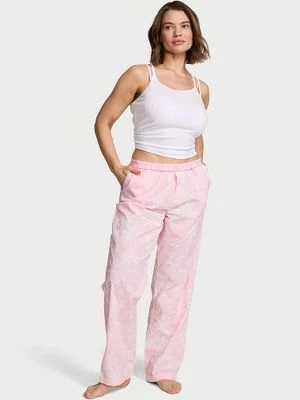 Victoria's Secret Spodnie od piżamy bawełniane Mix & Match Heritage